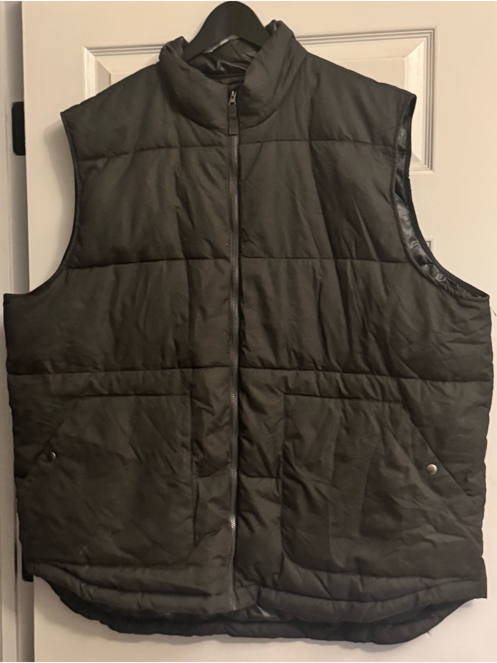 The Foundry Supply Co. Men's Quilted Puffer Vest - Black